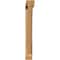 Ekena Millwork Traditional Traditional Smooth Bracket w/ Offset Brace, Western Red Cedar, 5 1/2"W x 44"D x 44"H BKT0604X44X44TRA01SWR - alternate 2